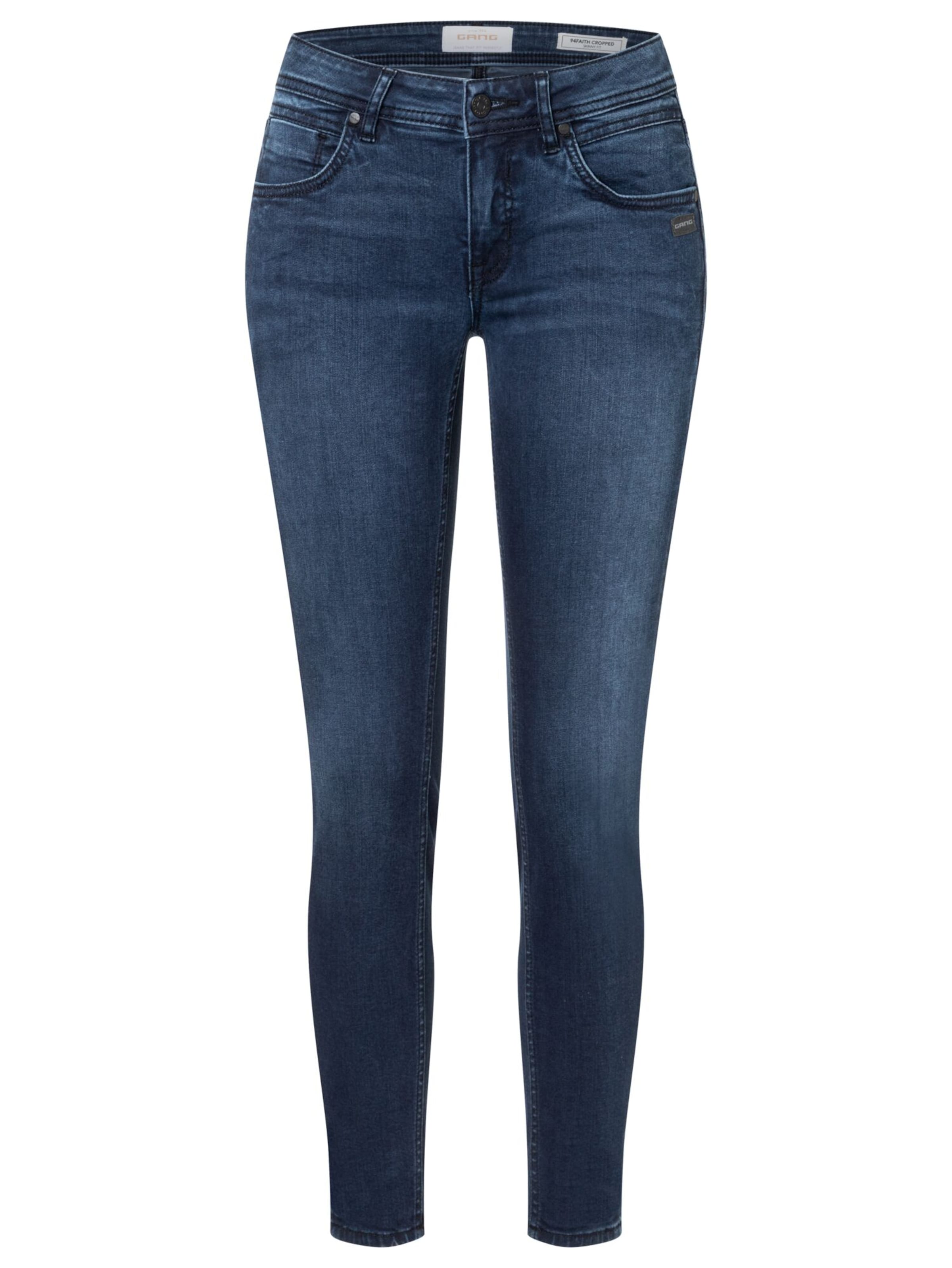 Skinny Jean '94FAITH CROPPED' Gang en bleu : devant