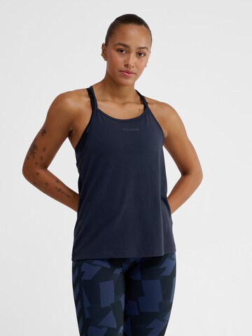 Hummel Sporttop 'Vanja' in Blauw: voorkant