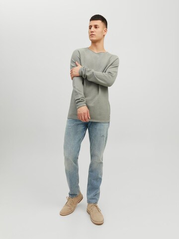JACK & JONES Pullover in Grün