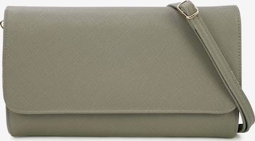 HARPA Clutch in Grey: front