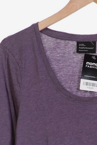 PEAK PERFORMANCE Top & Shirt in L in Purple