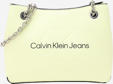 Calvin Klein Jeans Shoulder Bag in Yellow