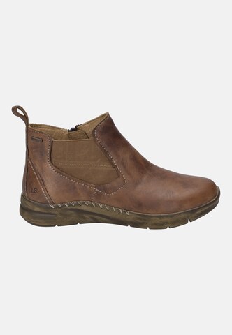 JOSEF SEIBEL Chelsea Boots 'Conny' in Braun