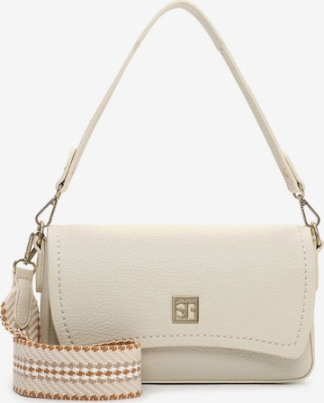 Sac bandoulière 'Amey' Suri Frey en beige : devant