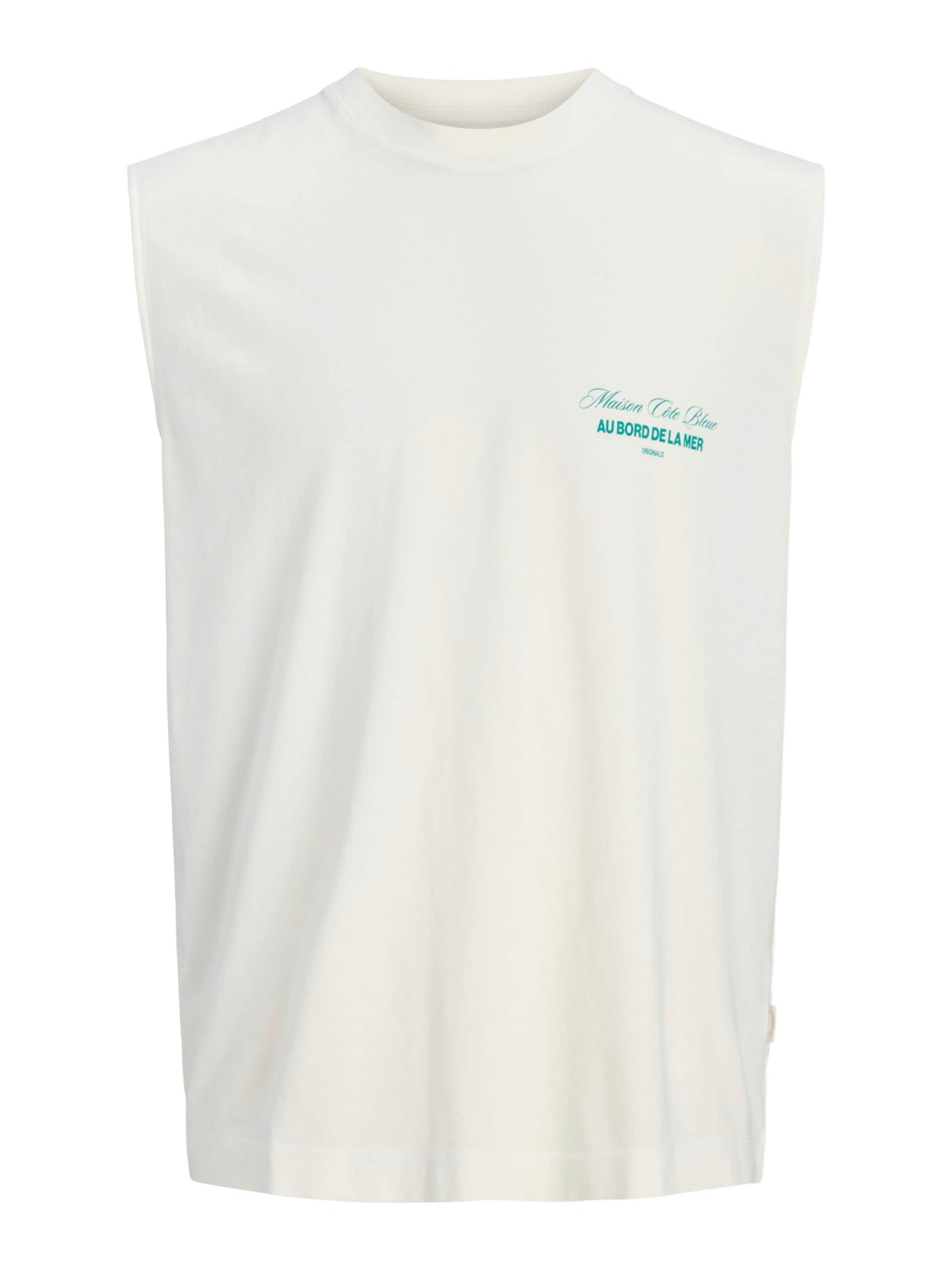 JACK & JONES Tričko 'JORCASSIS' - Biela: predná strana