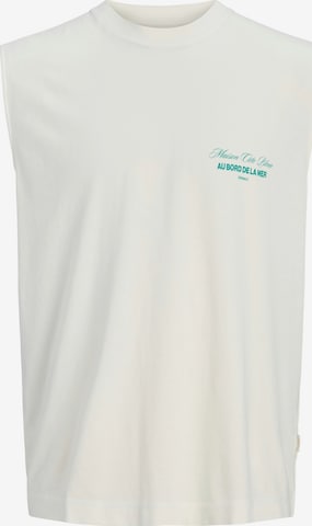 JACK & JONESMajica 'JORCASSIS' - bijela boja: prednji dio