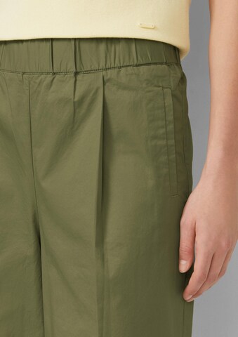 Wide Leg Pantalon s.Oliver en vert