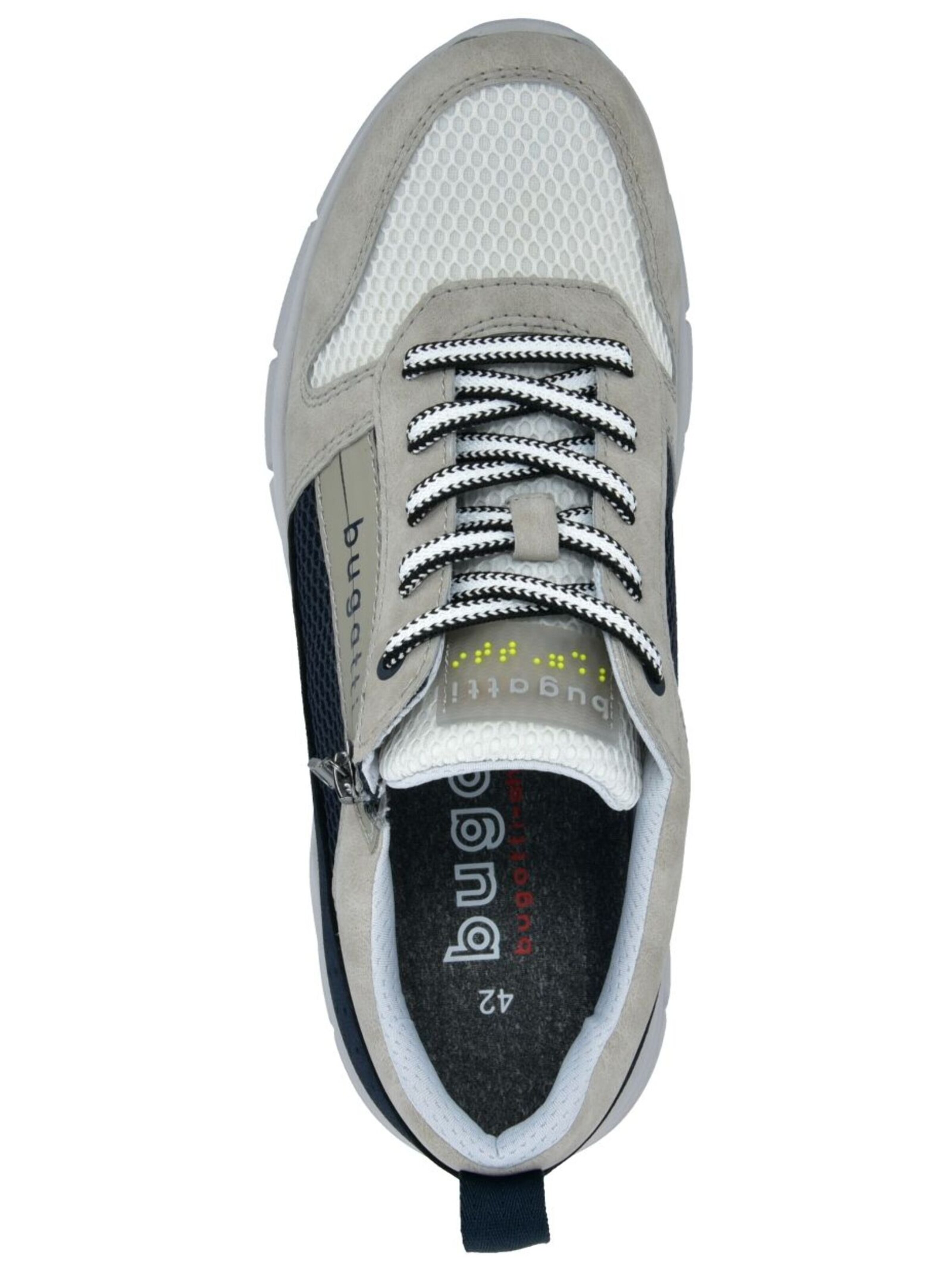Baskets basses bugatti en gris