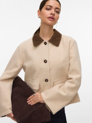 VERO MODAPrijelazna jakna 'VMFlorence' - bež boja: prednji dio