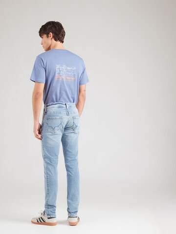 Pepe Jeans Skinny Fit Дънки в синьо: отзад