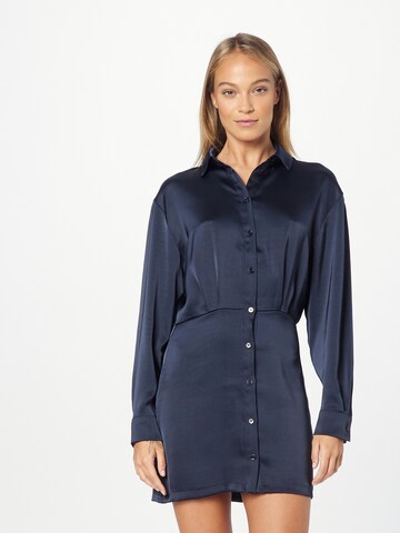 Robe-chemise 'LIZA' Samsøe Samsøe en bleu : devant