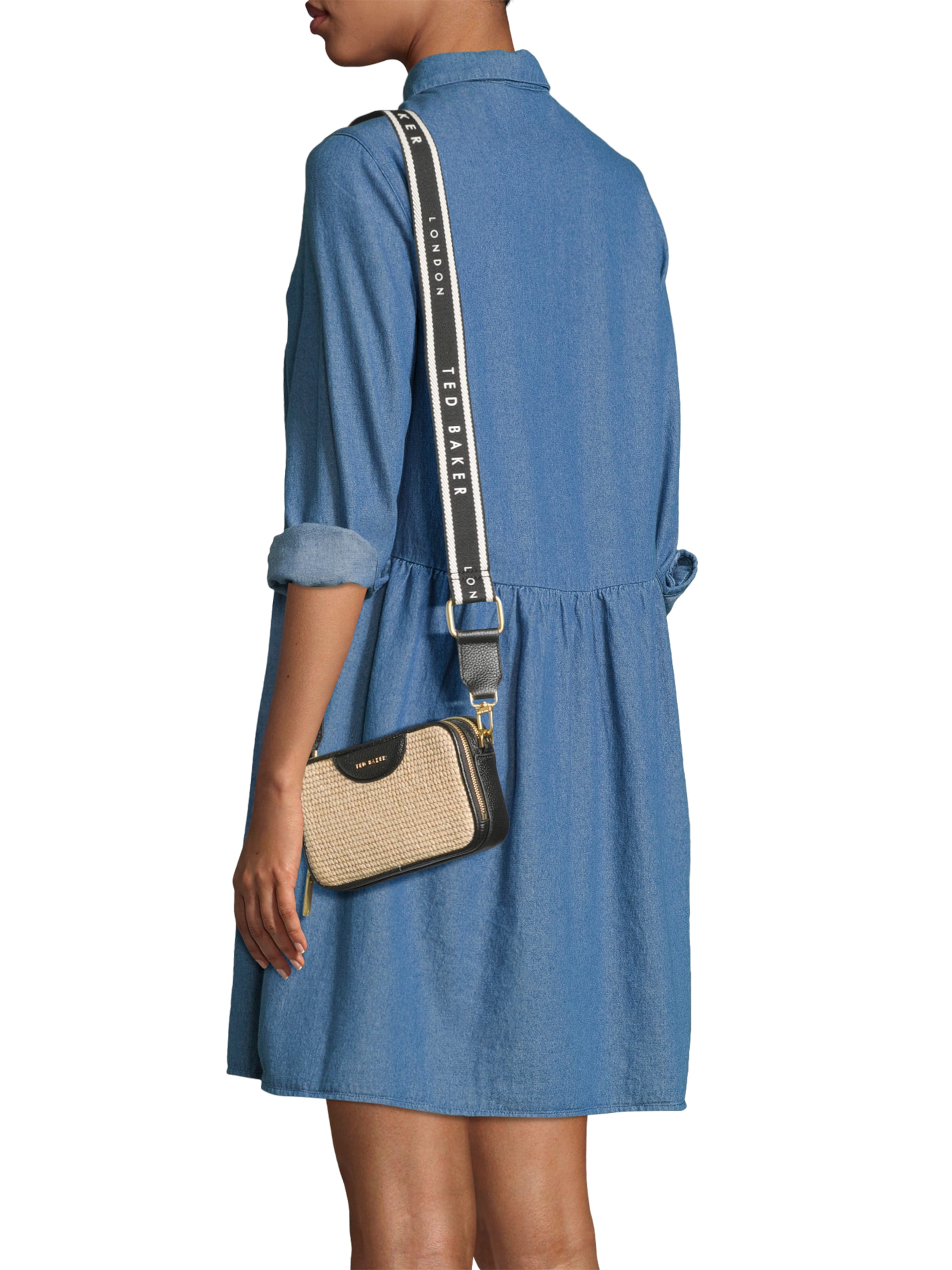 Ted Baker Taška přes rameno 'Baria' – černá