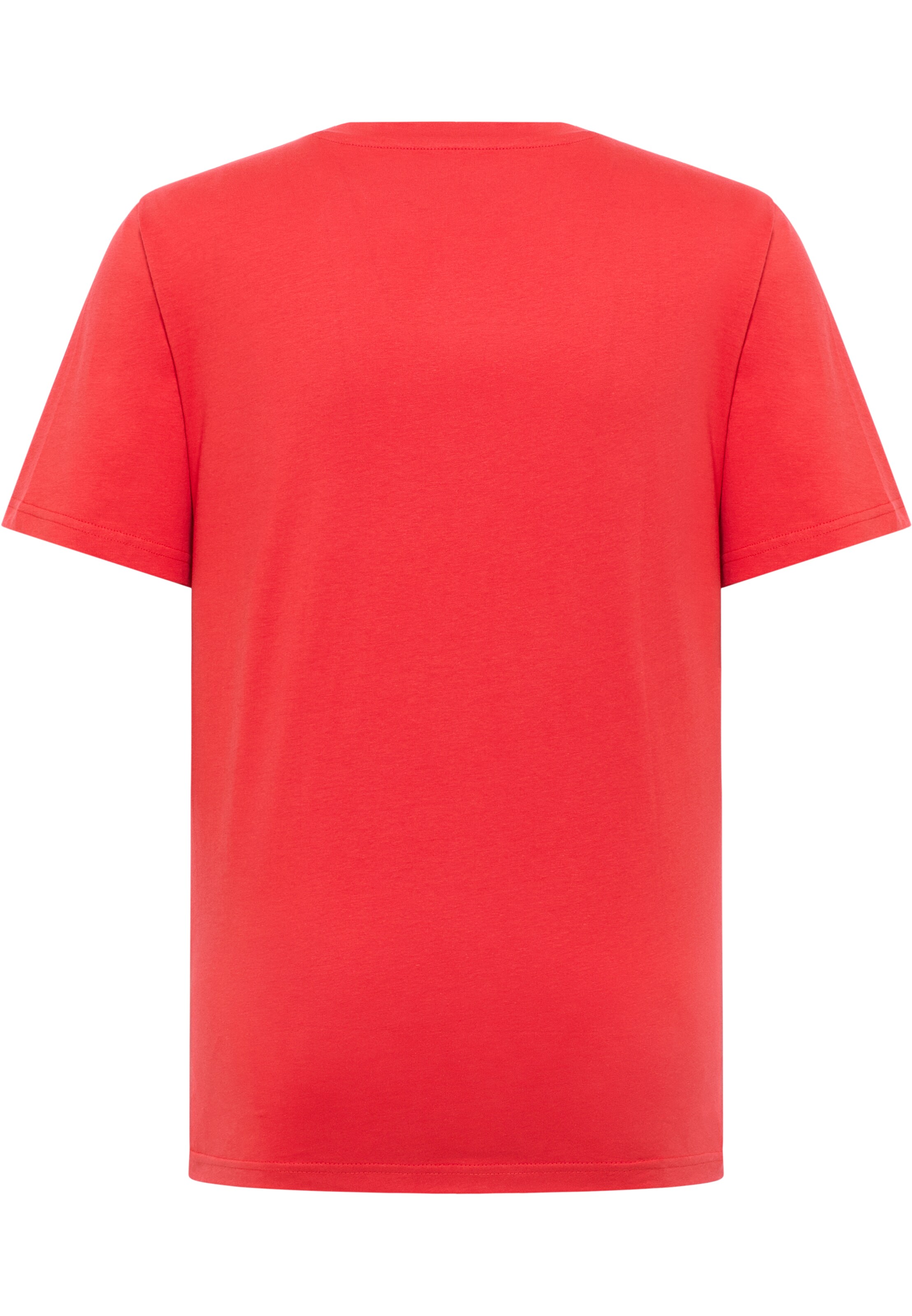 MUSTANG T-Shirt 'Style Austin' in Rot