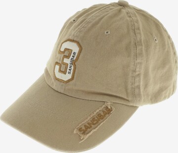 SANSIBAR Hat & Cap in One size in Beige: front