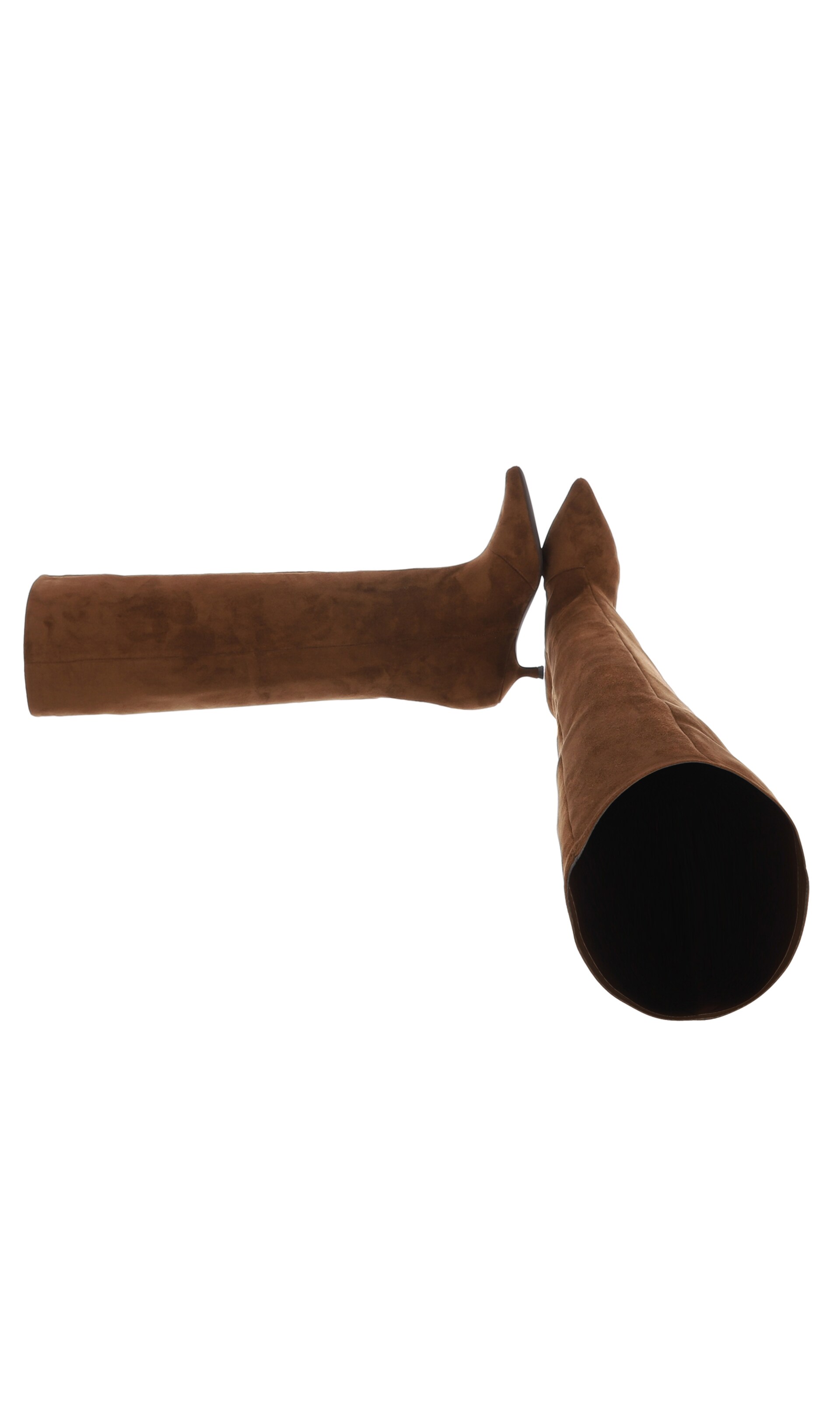 Ital-Design Overknees in Braun