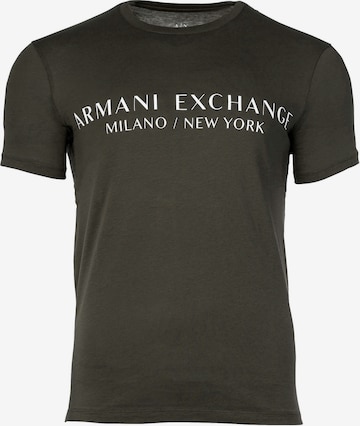 T-Shirt '8NZT2' ARMANI EXCHANGE en vert : devant