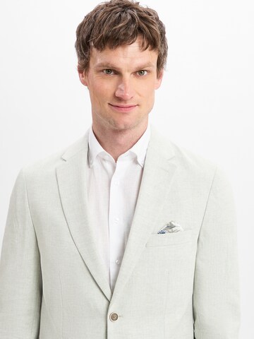 Nils Sundström Regular fit Colbert in Groen