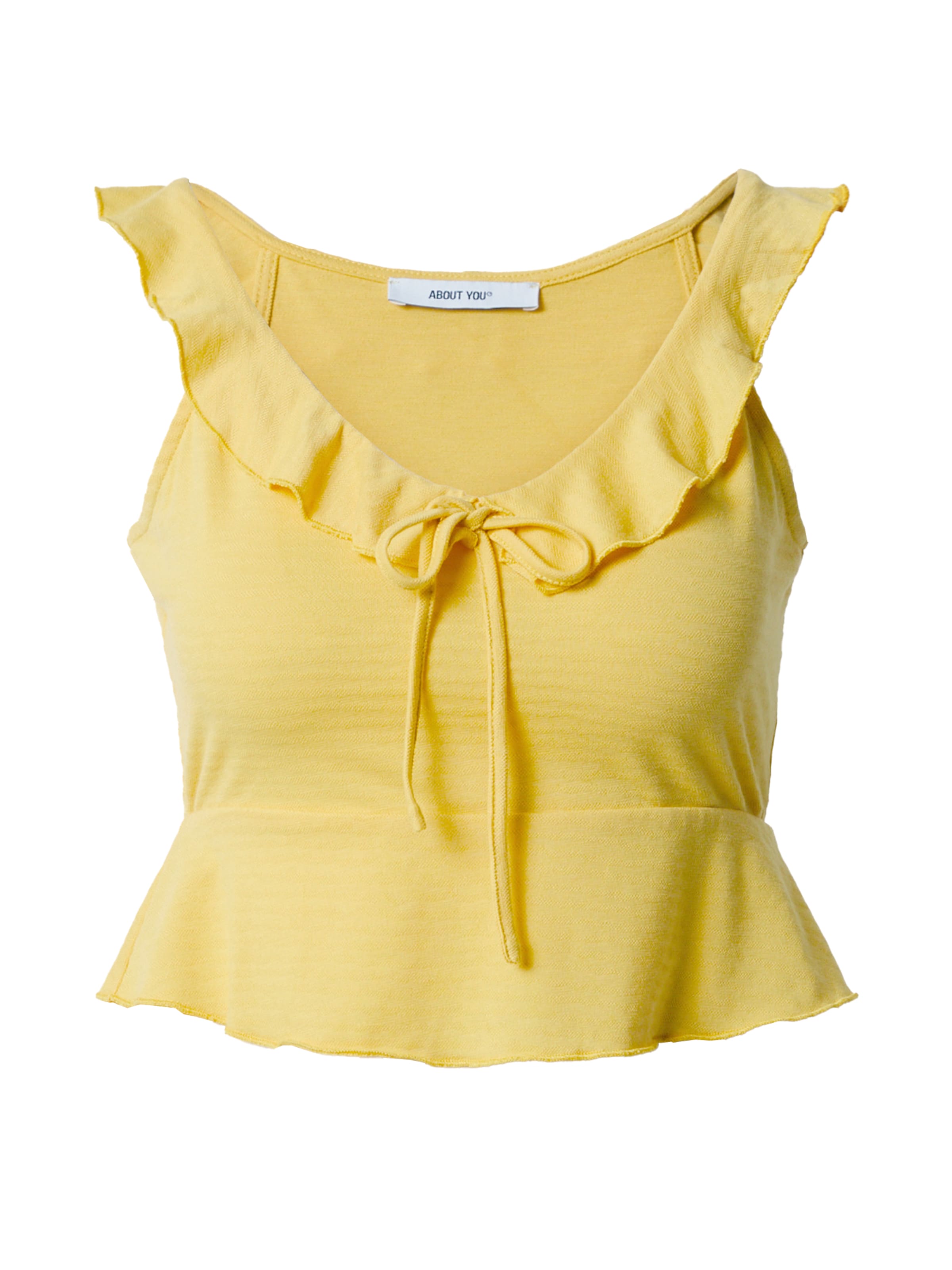 ABOUT YOU - Top 'Virginia' en amarillo: frente