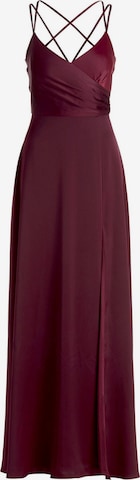 Abito di Vera Mont in rosso: frontale