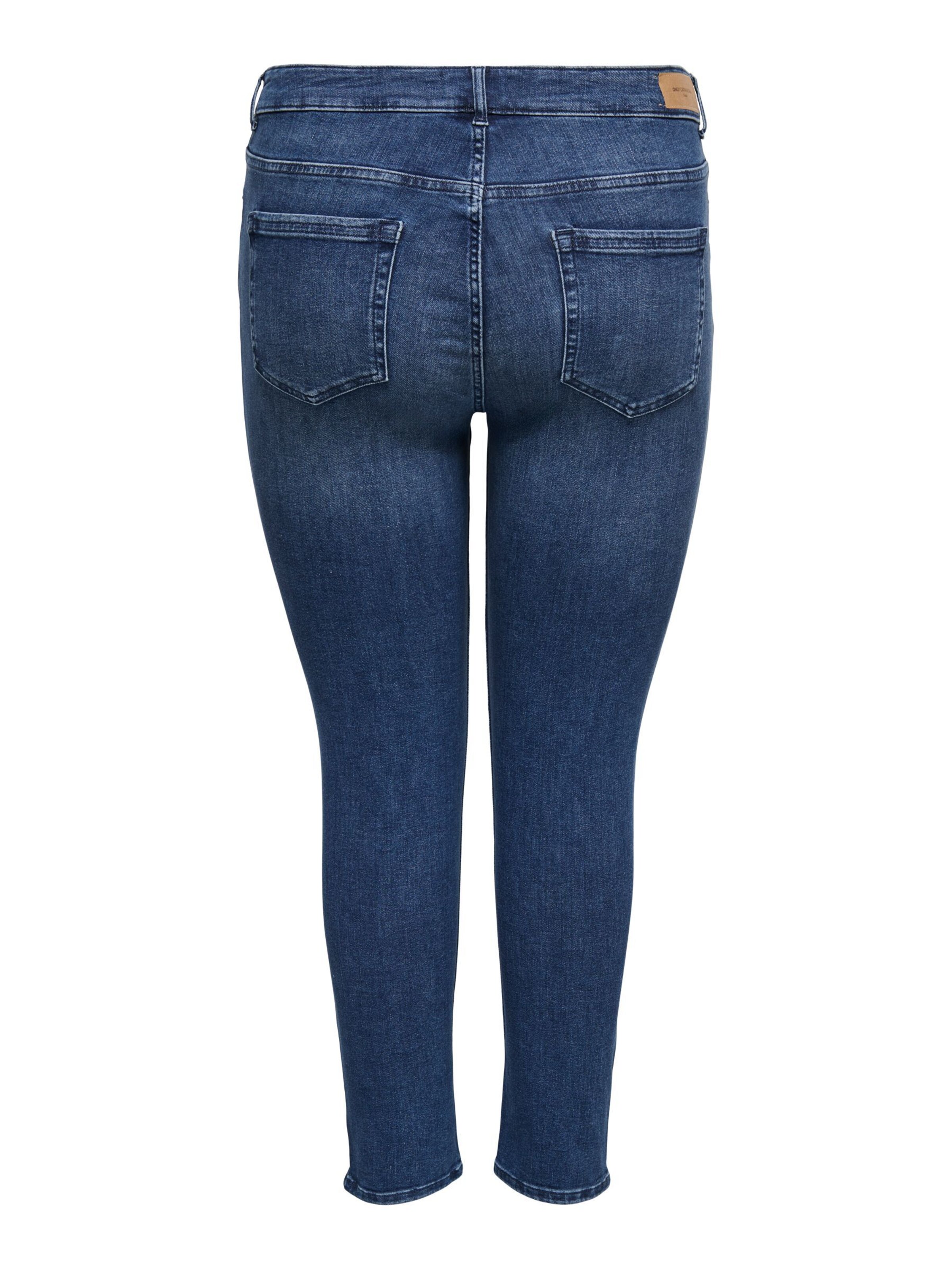 Coupe slim Jean 'CARWILLY' ONLY Carmakoma en bleu