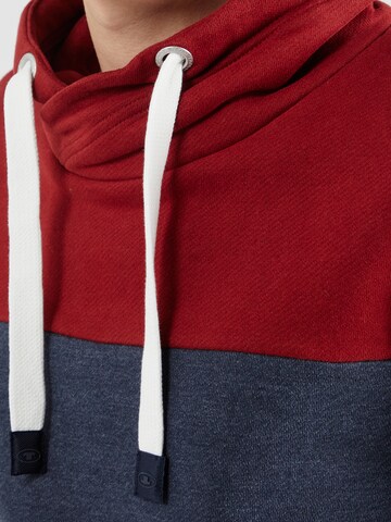 TOM TAILOR Sweatshirt in Red