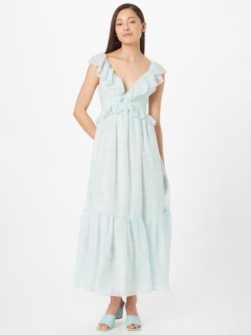 Robe d’été 'DRAMA' Abercrombie & Fitch en bleu : devant