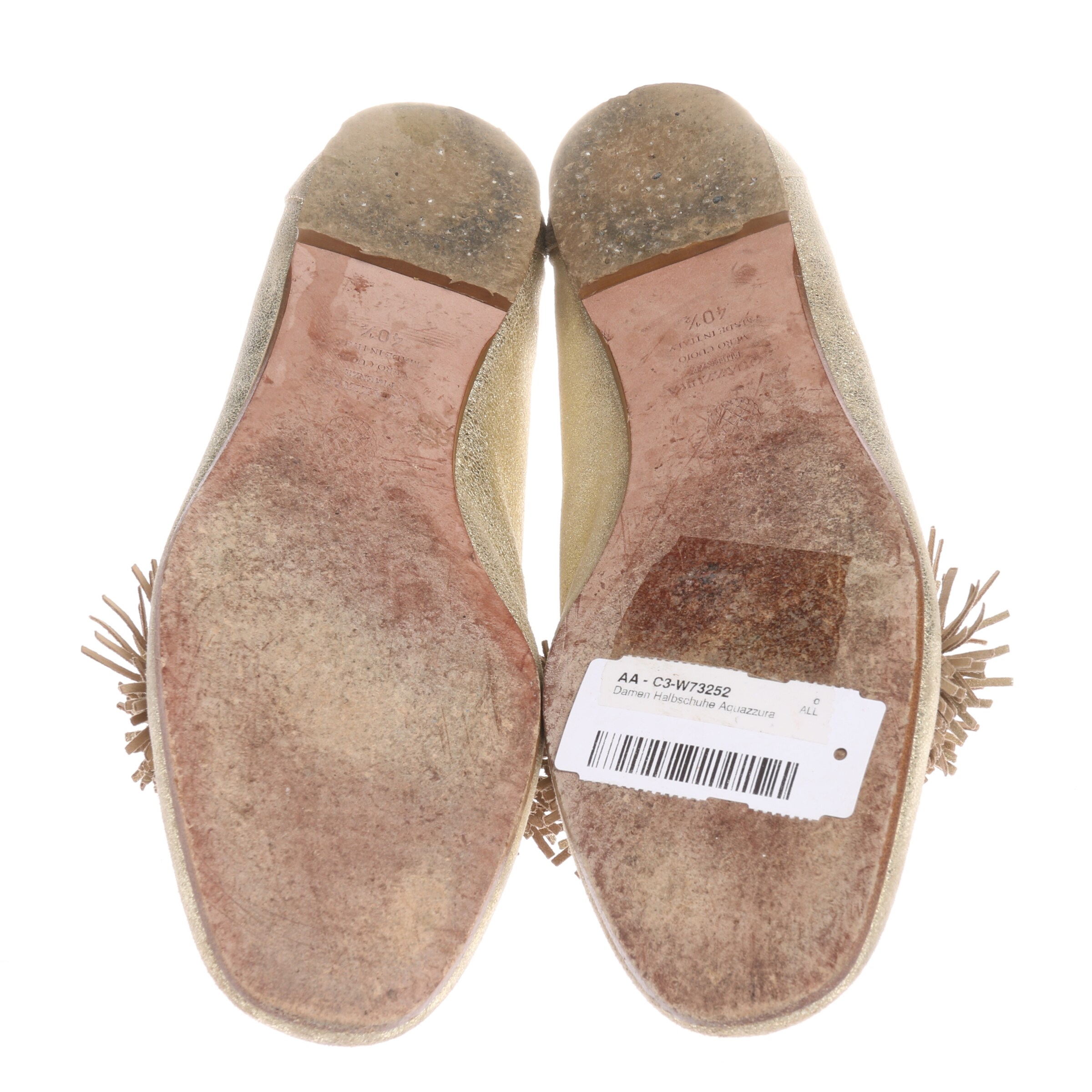 Aquazzura Halbschuhe 40,5 in Silber