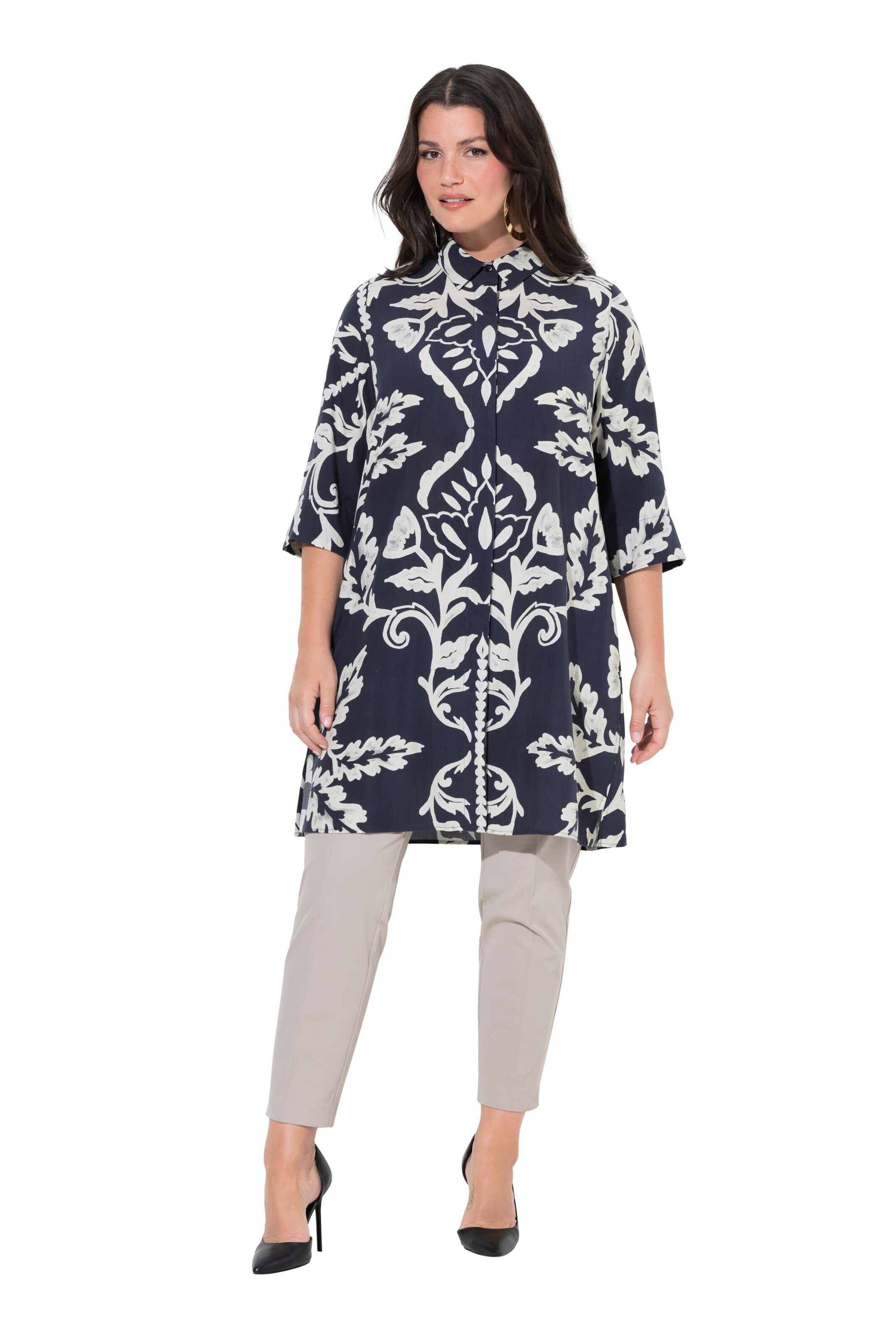 Ulla Popken Tuniek in Blauw