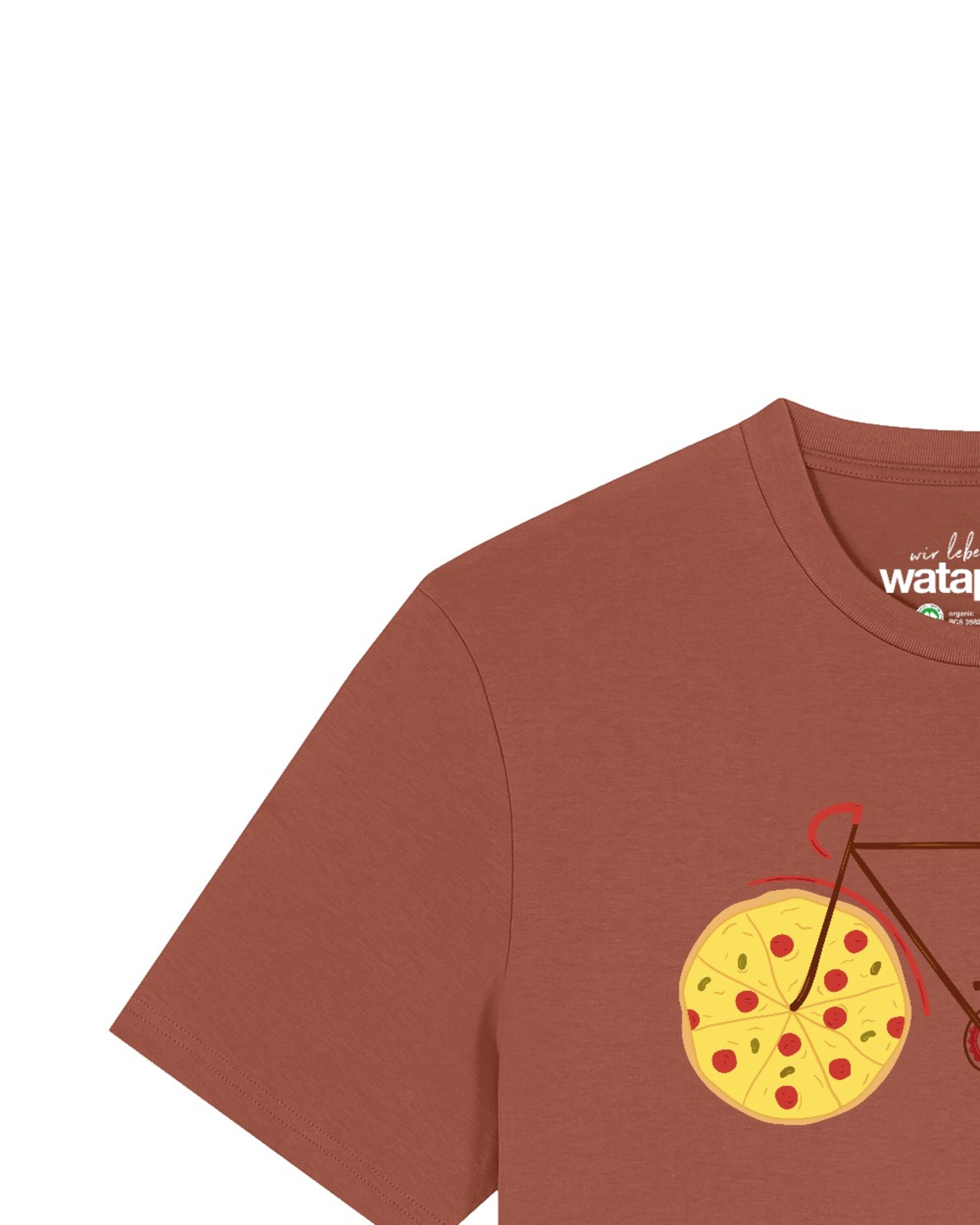 T-Shirt Watapparel en marron