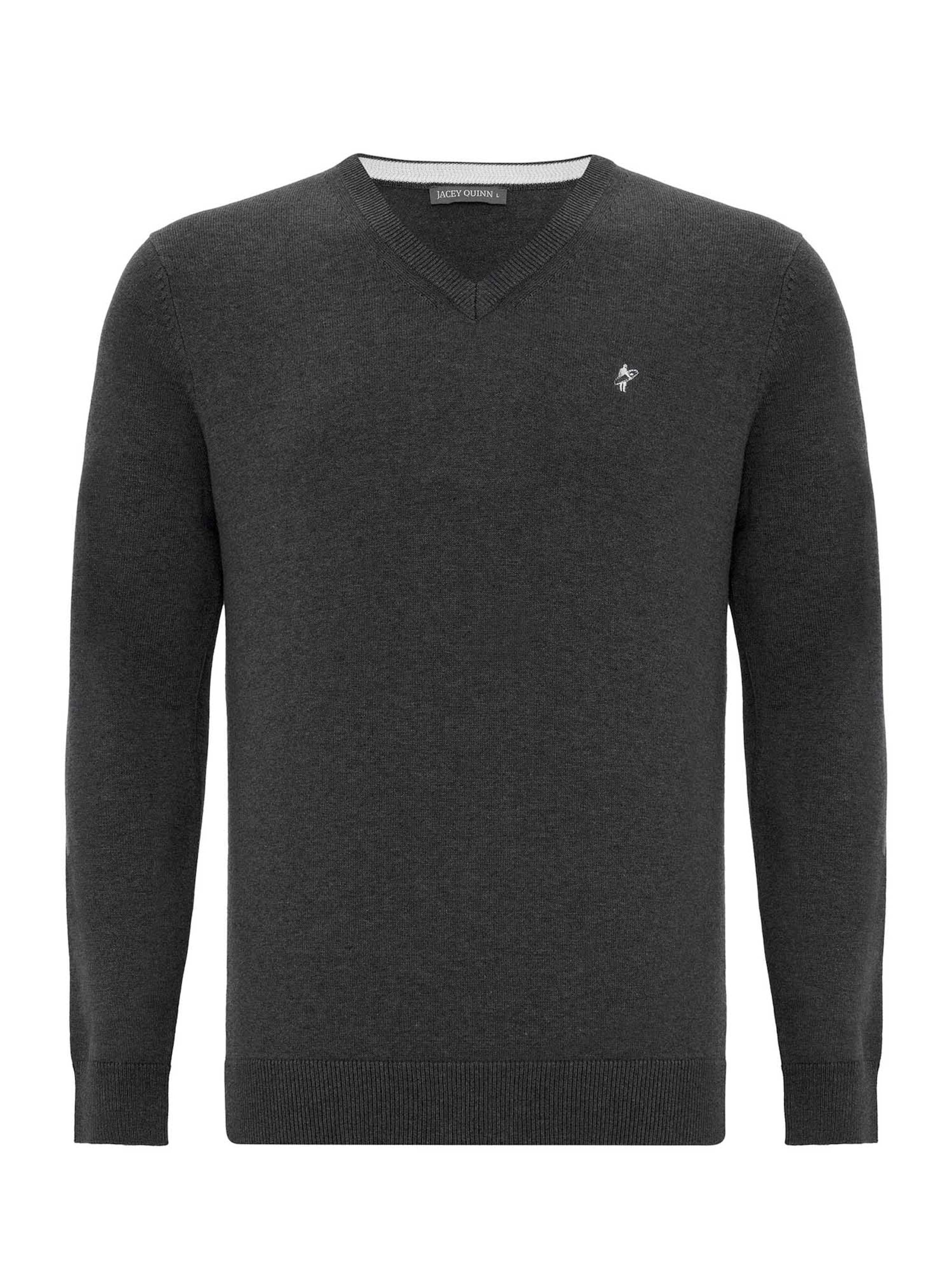 Jacey Quinn - Jersey 'Porto' en gris: frente