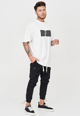 behype Regular Cargo Pants 'LENNY' in Black