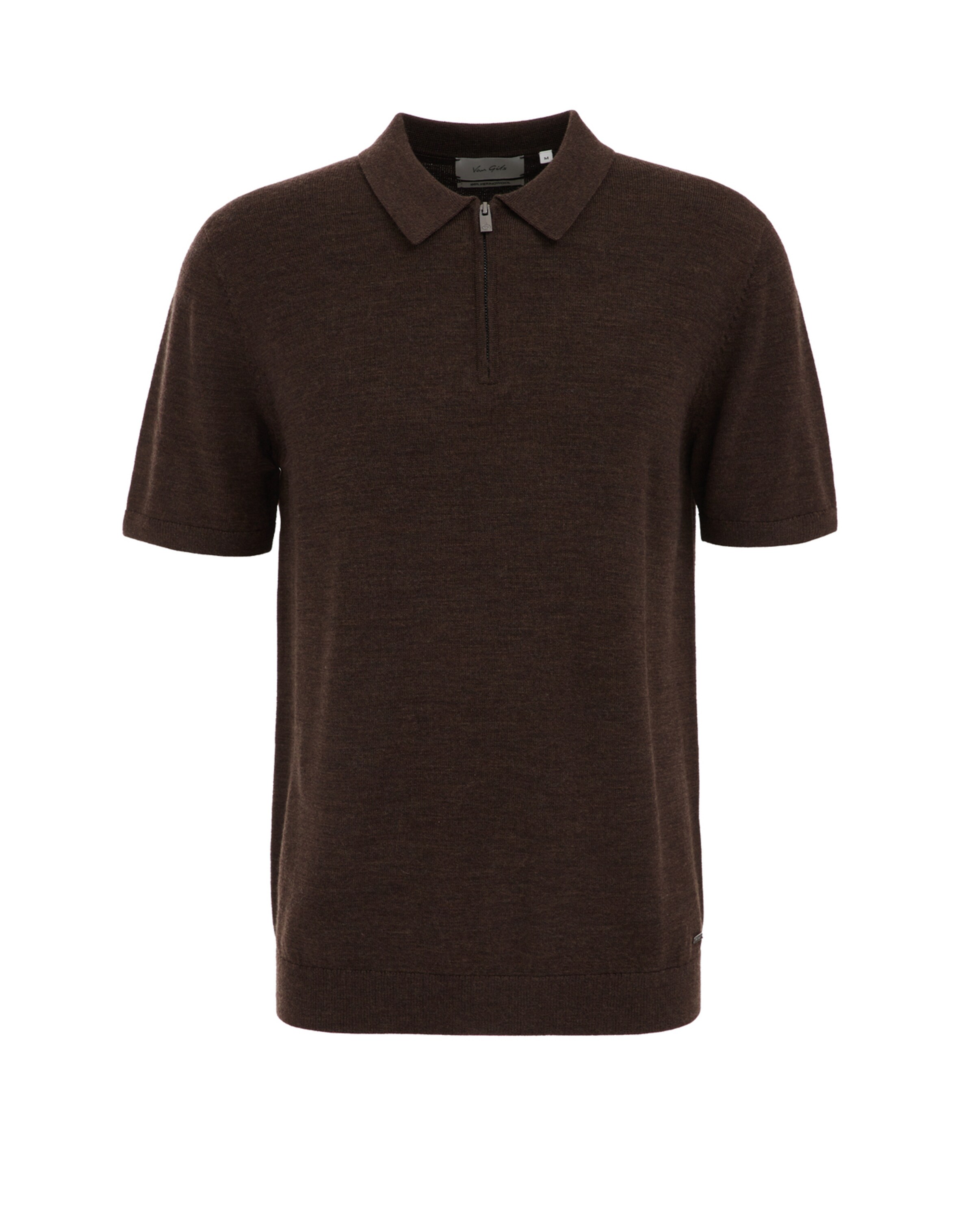 van Gils Sweter w kolorze brązowy: przód