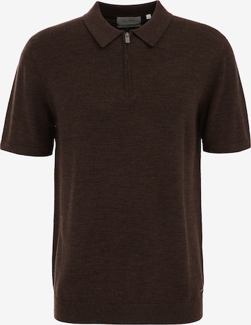 van Gils Sweter w kolorze brązowy: przód