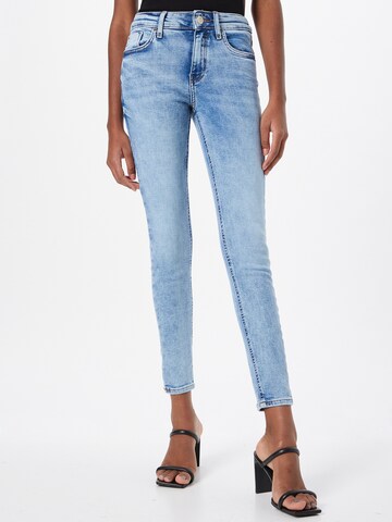 River Island - Skinny Calças de ganga em azul: frente