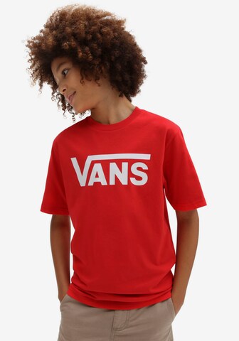 VANS Μπλουζάκι σε κόκκινο: μπροστά