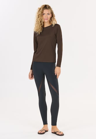 Athlecia Performance shirt 'Almi V2' in Brown