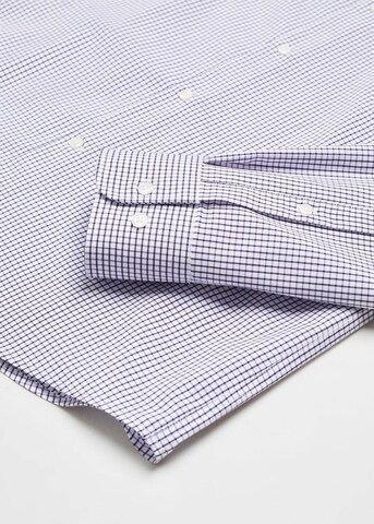 MANGO MAN Regular Fit Hemd 'Corsa' in Blau