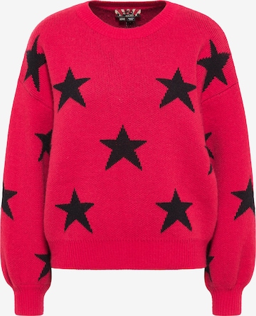 myMo ROCKS Sweater in Red: front