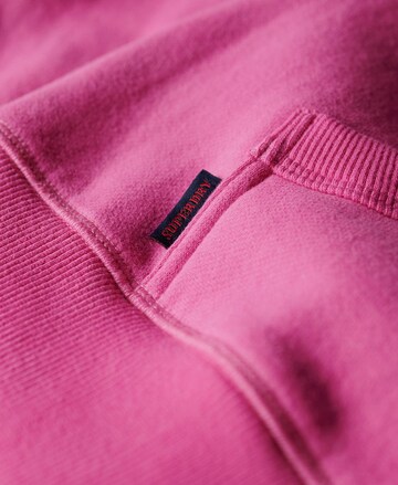 Superdry Sweatshirt 'Essential' in Pink