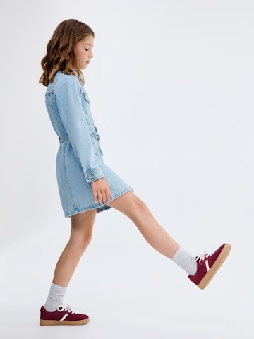 MANGO KIDS Obleka 'MARTA' | modra barva