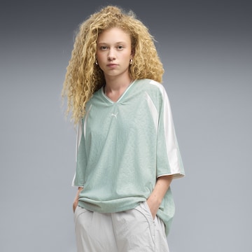 PUMA Shirt in Groen: voorkant