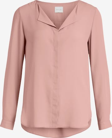 VILA Blouse in Roze: voorkant