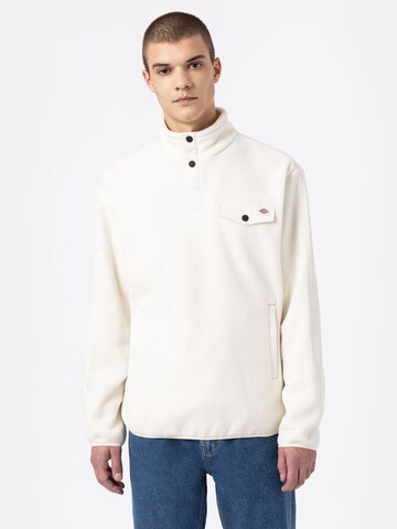 DICKIES - Sweatshirt 'PORT ALLEN' em branco: frente