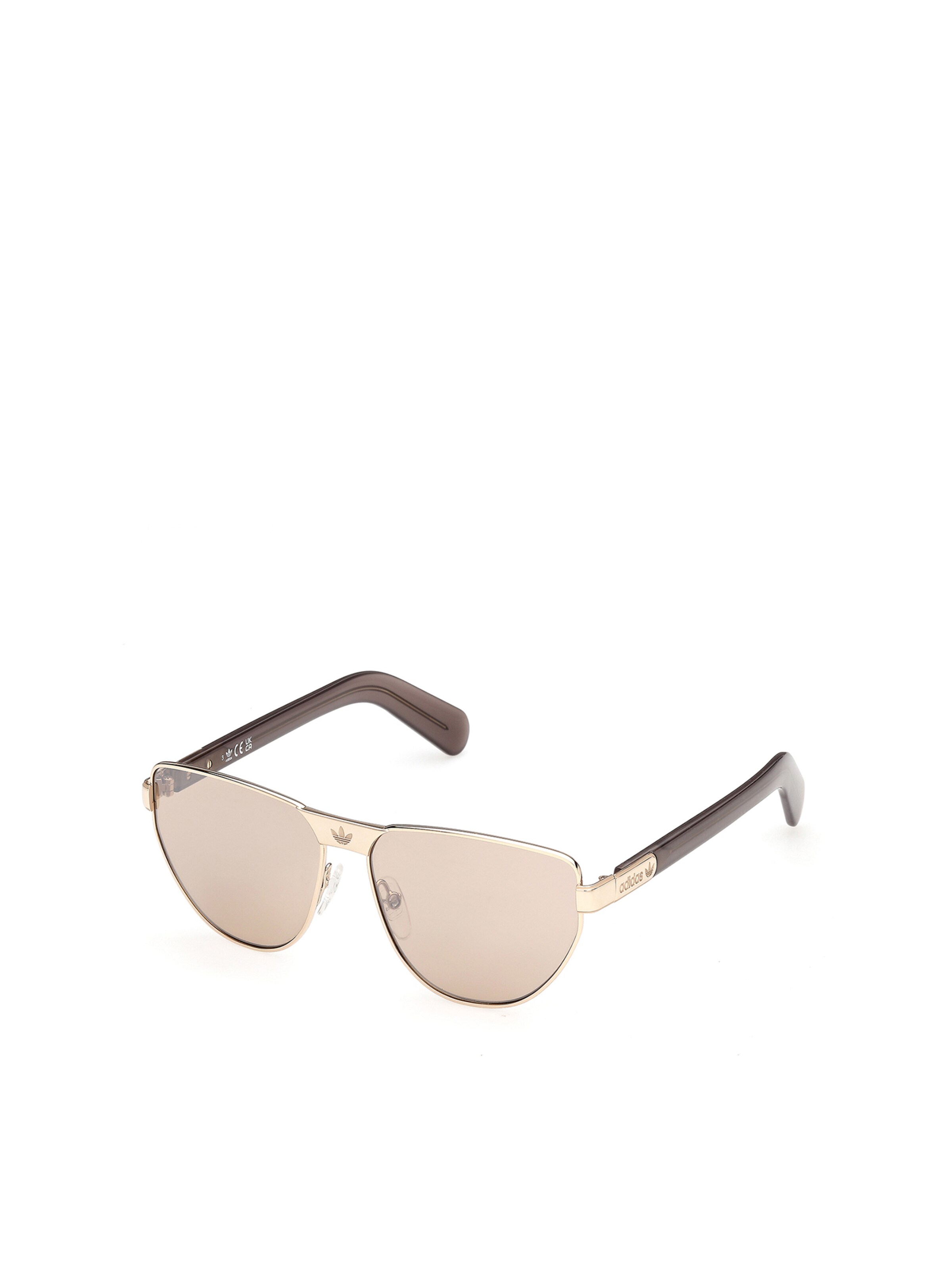 ADIDAS ORIGINALS Zonnebril in Goud: voorkant