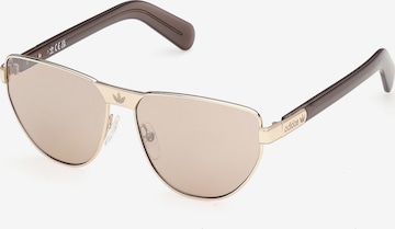 ADIDAS ORIGINALS Zonnebril in Goud: voorkant