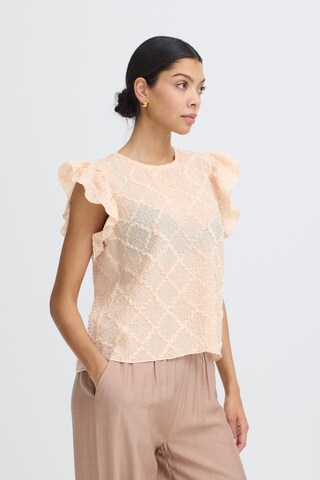 b.young - Blusa en naranja: frente