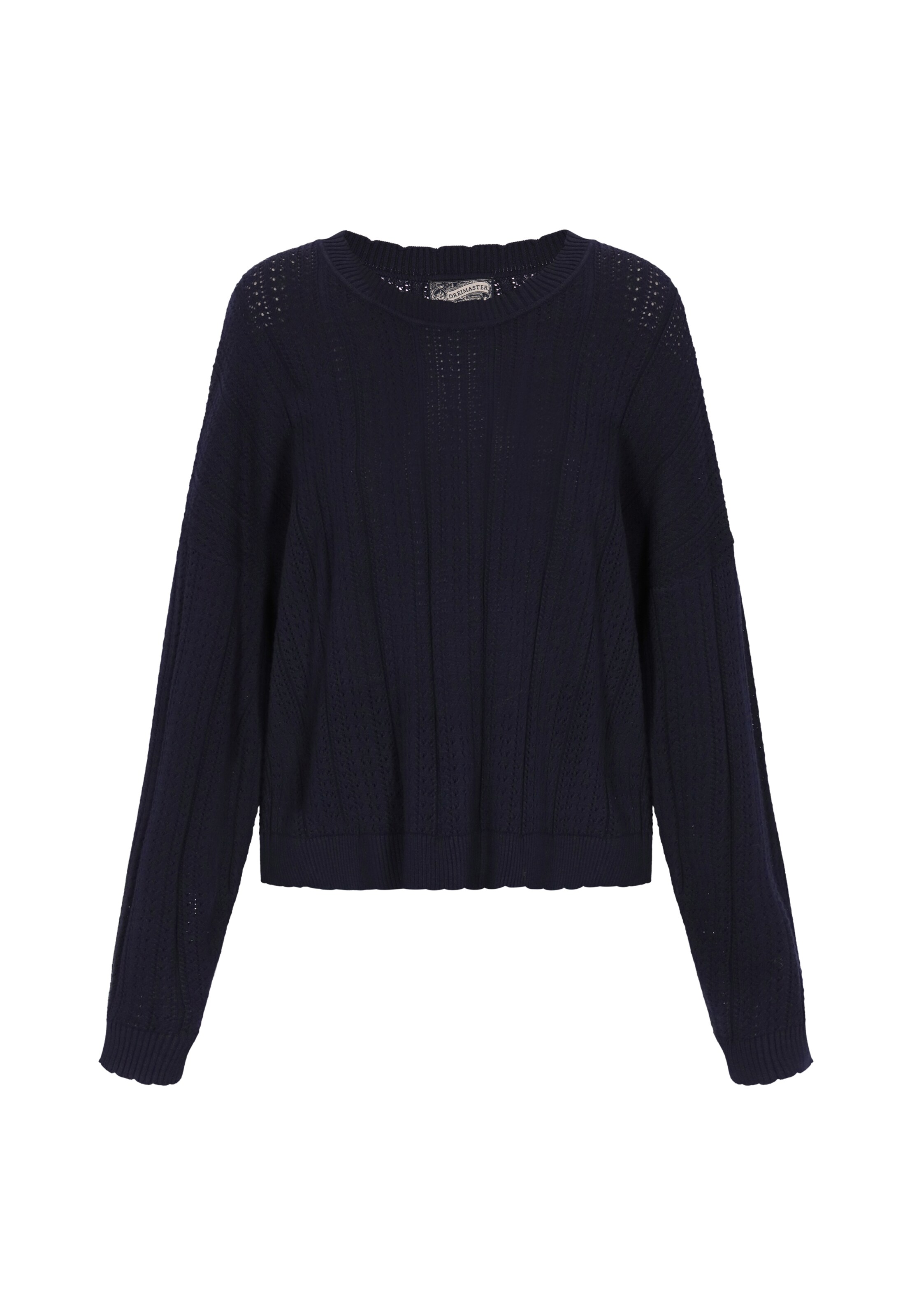 DreiMaster Vintage Pullover in Blau: Vorderseite