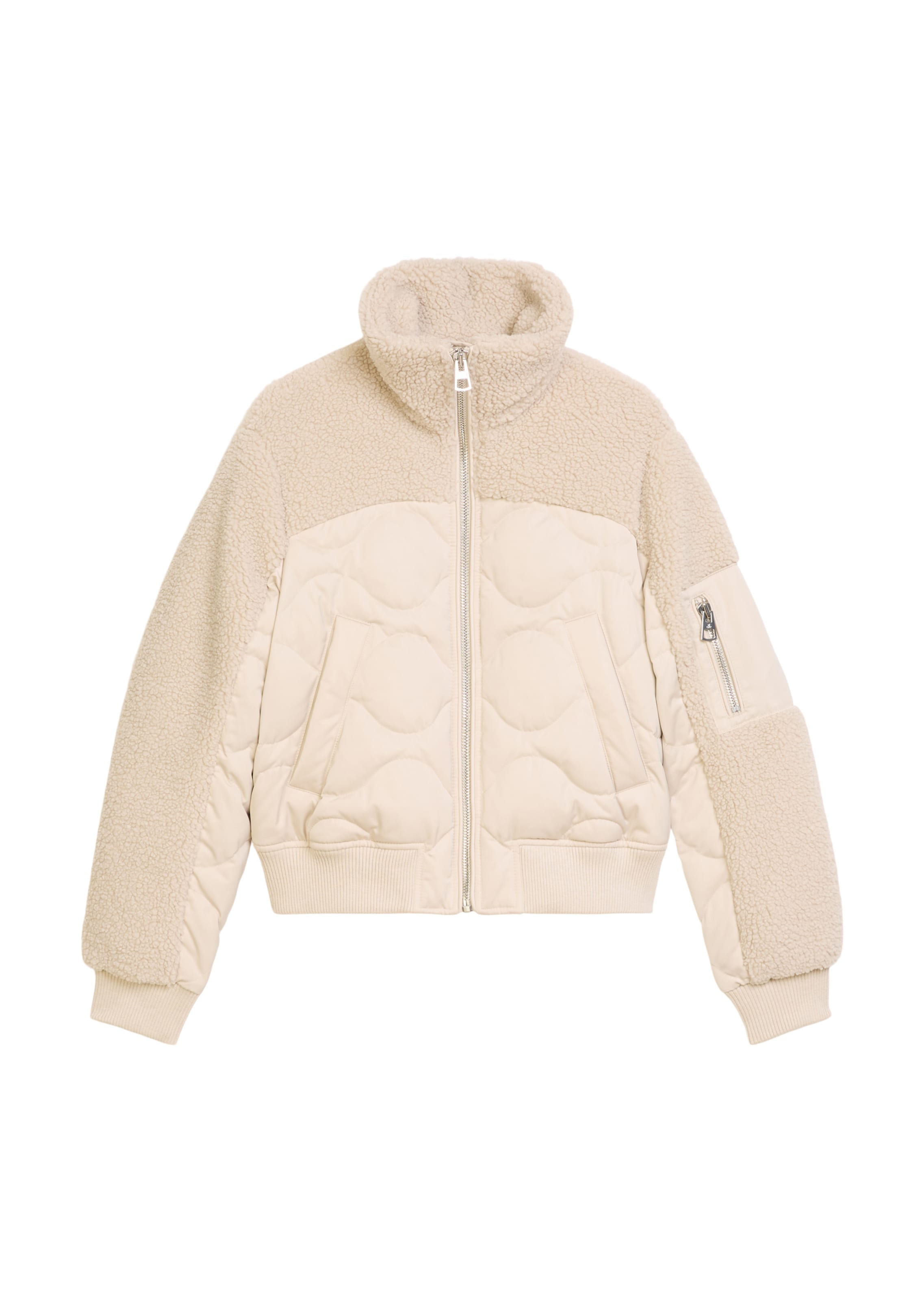 Marc O'Polo Tussenjas in Beige: voorkant