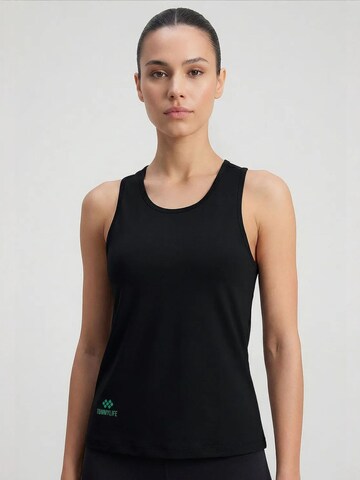 Top sportivo di Tommy Life in nero