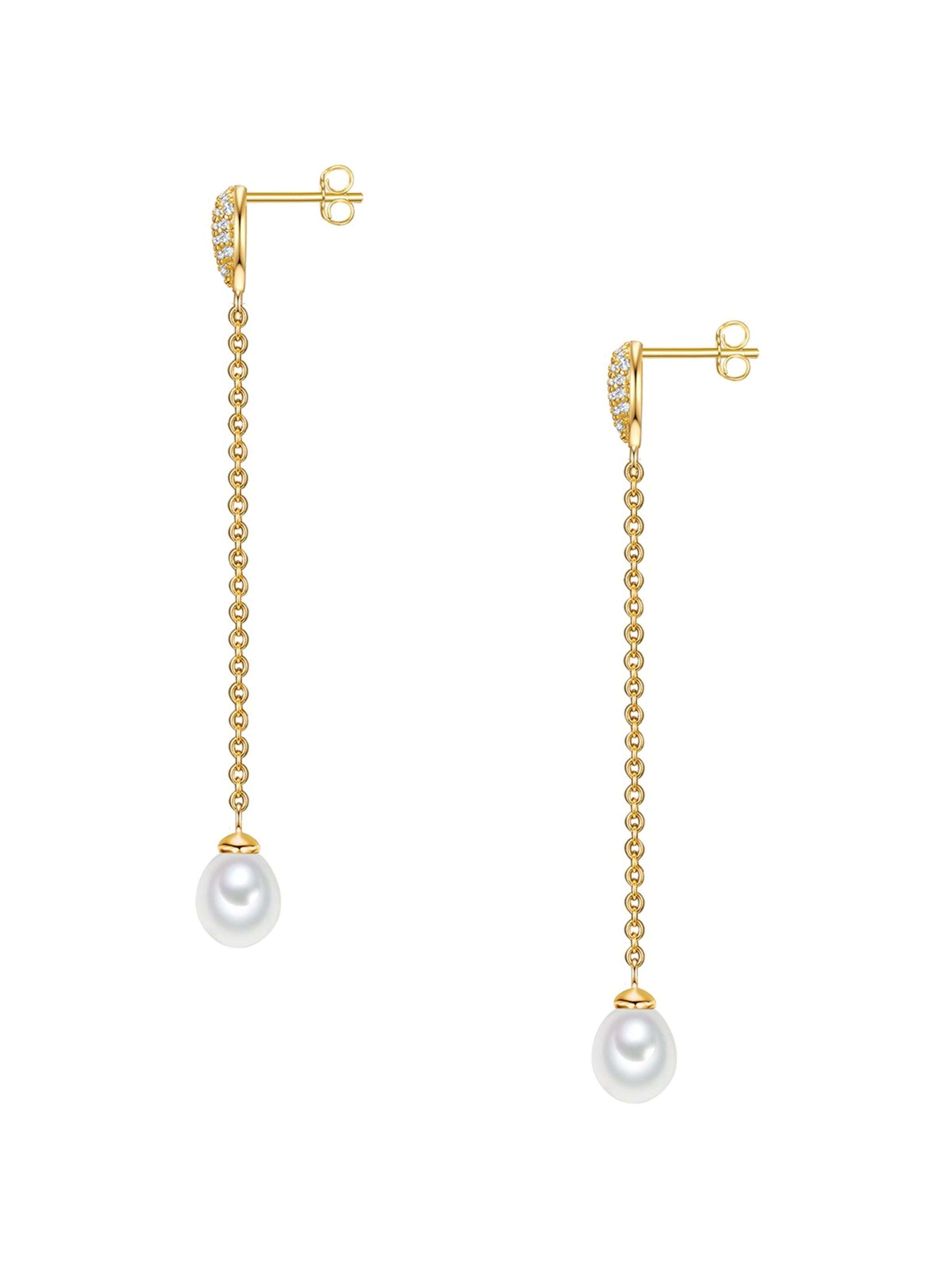 Valero Pearls Ohrringe in Gold